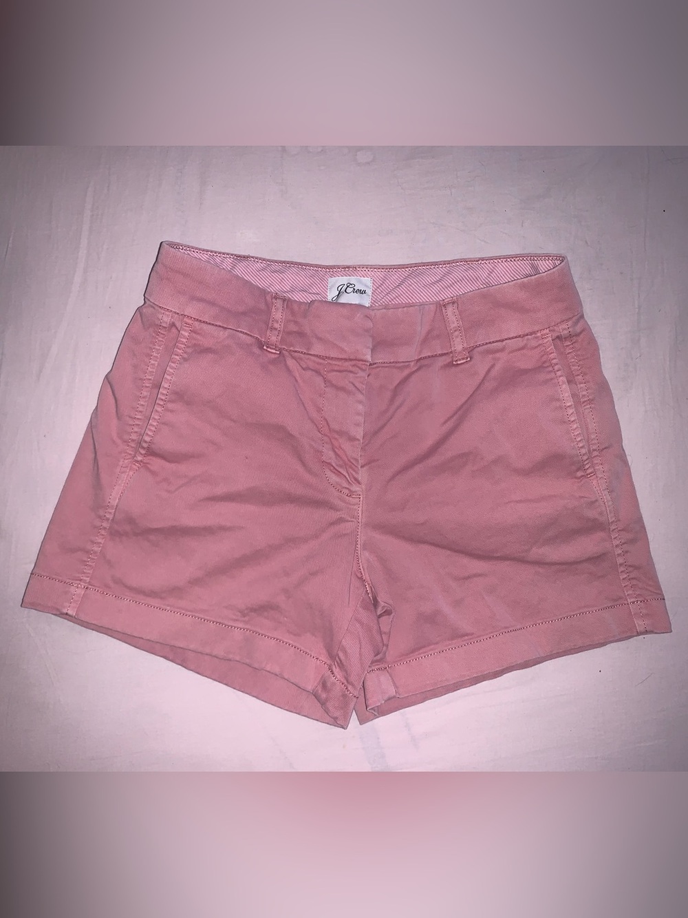 J. Crew Dusty Pink Cotton Shorts